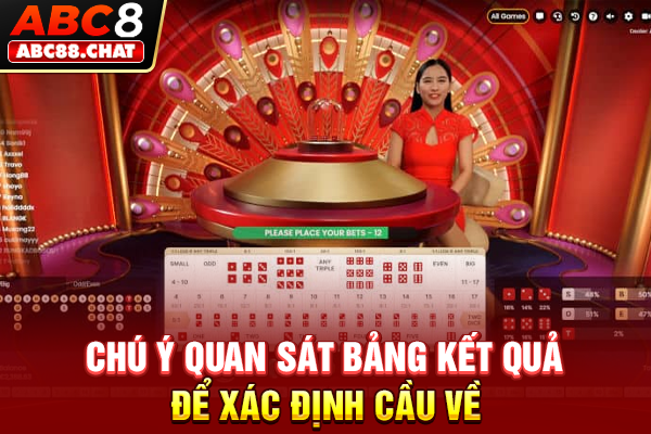Tài Xỉu ABC8 Bộ Môn “Đỏ Đen” Hot Nhất Mọi Thời Đại Chú ý quan sát bảng kết quả để xác định cầu về