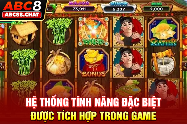 Ăn Khế Trả Vàng Tựa Game Lấy Cảm Hứng Dân Gian Đầy Hấp Dẫn Hệ thống tính năng đặc biệt được tích hợp trong game