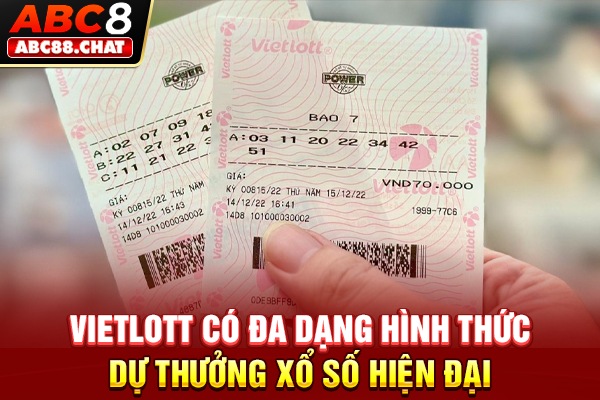 Xổ Số Vietlott Cơn Lốc Triệu Đô, Mở Đầu Hành Trình Tỷ Phú Vietlott có đa dạng hình thức dự thưởng xổ số hiện đại